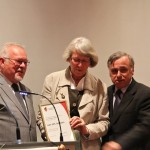 Vorsitzende Rosemarie Hollenbach, Hans Hippler, Präsident H.U.Rauchfuß